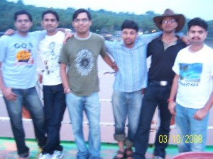On the boat